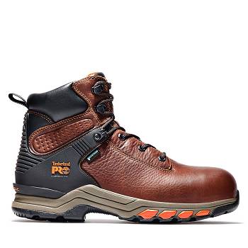 Timberland PRO Hypercharge 6" Comp Toe - Bordove Pracovne Cizmy Panske, T0222SK